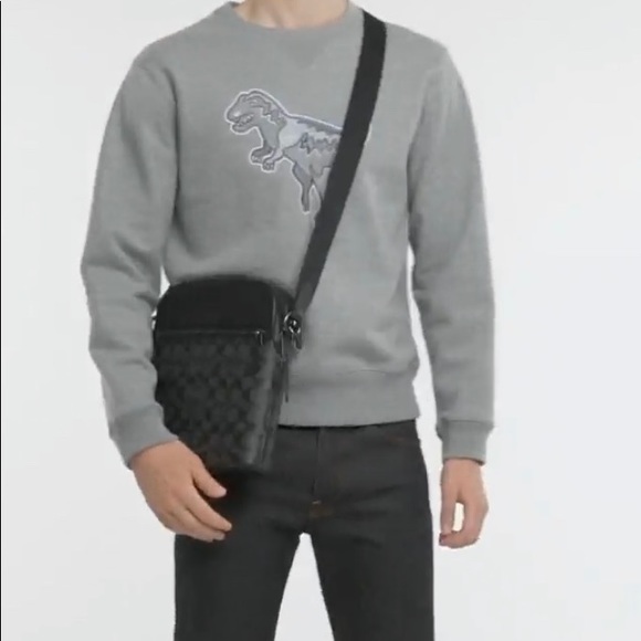 ✅NEW🆕Coach Men Houston Flight Bag/crossbody bag/messenger bag🆕 - Picture 11 of 11